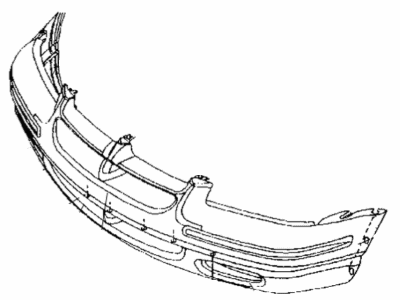 Mopar 4630142 Bracket-License Plate FASTENER-Front