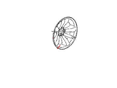 Chrysler Prowler Spare Wheel - 4865347AA