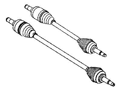 Mopar 4880342AB Front Drive Shaft