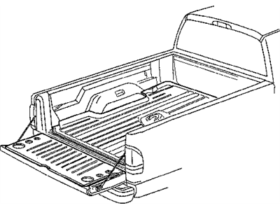 Mopar 82205003 Tray-Molded Cargo