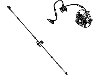 Mopar 4721983AA Sensor-Anti-Lock Brakes