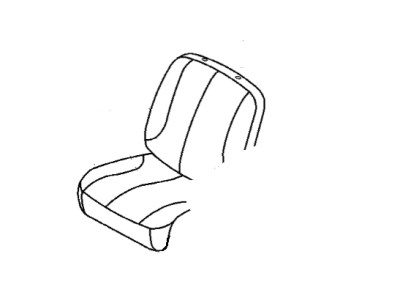 Mopar ZB141DVAA Front Seat Cushion Passenger Cover