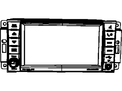 Mopar 5091306AD Radio-Multi Media