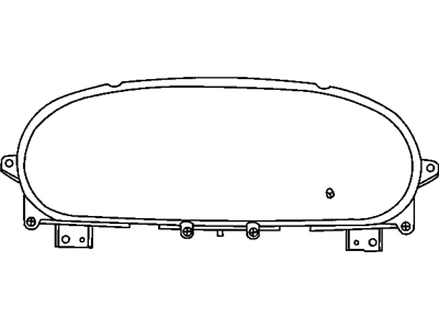 Mopar 5011736AA Mask And Lens Instrument Cluster