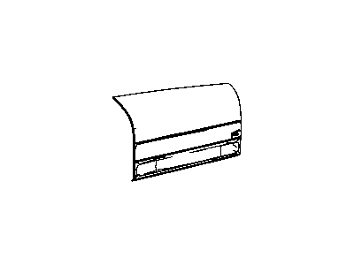 Mopar 5KE24XDVAK Passenger Air Bag Door