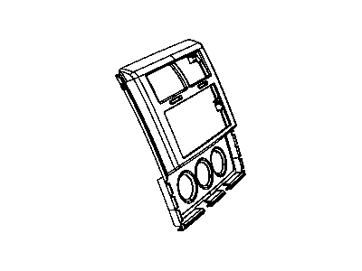 Mopar 5KH68DX9AC Bezel-Instrument Panel