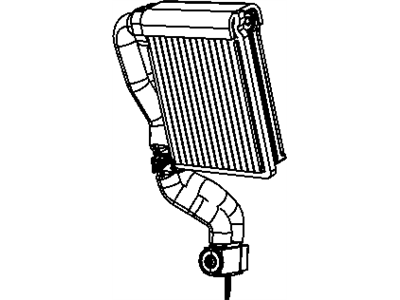 Mopar 68153751AA EVAPORATOR-Air Conditioning