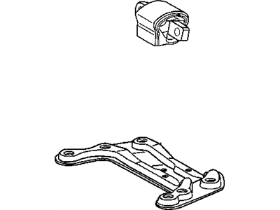 Mopar 5097243AA CROSSMEMBER-Transmission