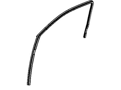 Mopar 55369295AG Seal-Glass Run