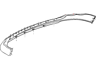 Mopar 5073002AC Front Primered Bumper Cover