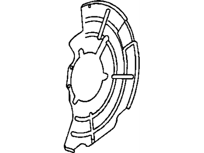 Mopar 52124765AD Shield-Splash