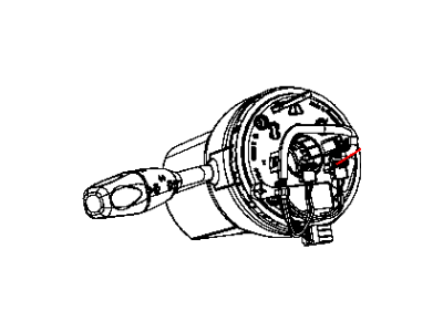 Mopar 5LB71DX9AD Steering Column Module