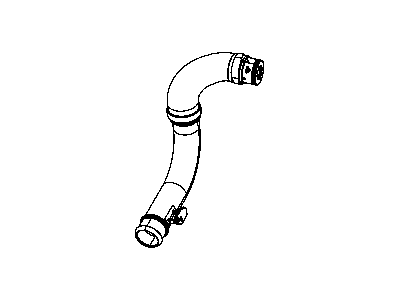 Mopar 4891697AB Hose-INTERCOOLER Inlet