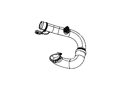 Mopar 4891699AC Hose-INTERCOOLER Outlet