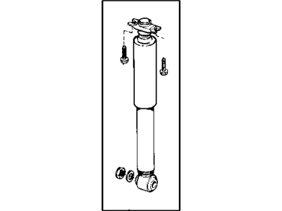 Mopar 4886509AA ABSORBER Pkg-Suspension