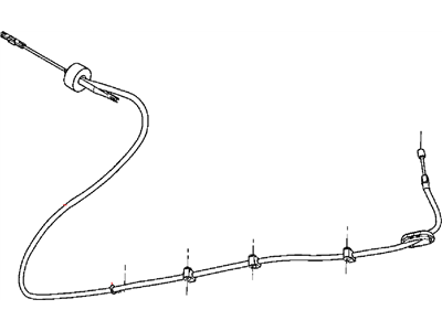 Dodge Challenger Parking Brake Cable - 4779591AF