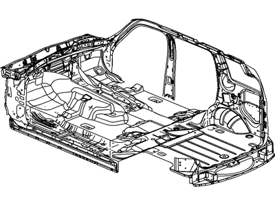 Mopar 1QY04XDVAB Carpet-Rear Floor