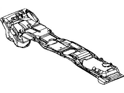 Mopar 68161201AA SILENCER-Tunnel