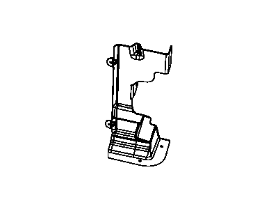 Mopar 55037945AB Seal-Radiator Side