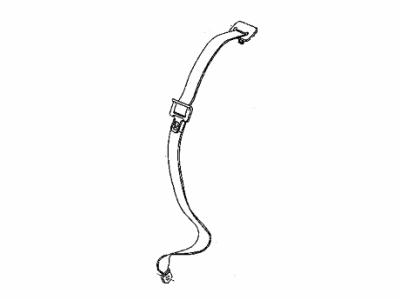 2002 Dodge Neon Seat Belt - UX781X8AB