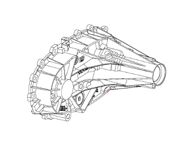 Mopar 68049284AA Rear Transfer Case