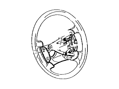 Dodge Dakota Steering Wheel - 1TY08XDVAA