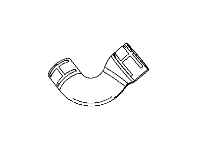 Mopar 68090694AA Hose-COOLANT