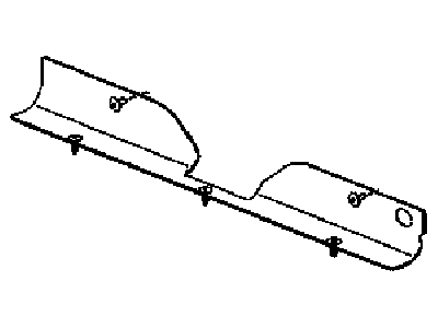 Mopar 5058556AA Seal-Radiator Upper