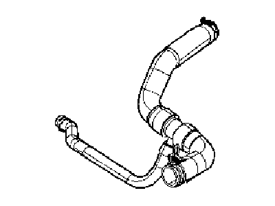 Jeep Radiator Hose - 5058171AD