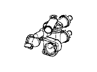 Mopar 68003582AA Adapter-COOLANT