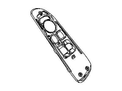 Mopar ZK49XDVAA Bezel-Power WINDOW/DOOR Lock SWIT