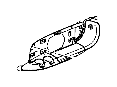 Mopar RS58XT5AC Panel-Quarter Trim