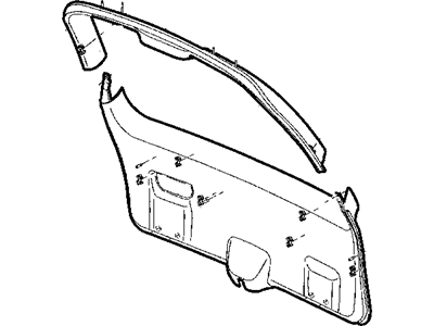 Mopar 5FH29WL5AD Panel