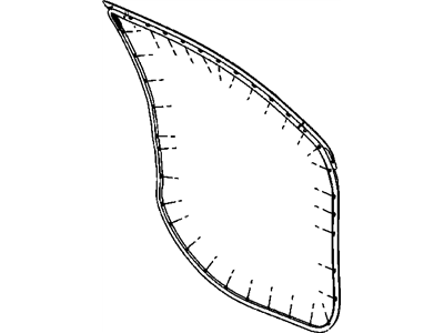 2007 Dodge Caliber Door Seal - 5074263AA