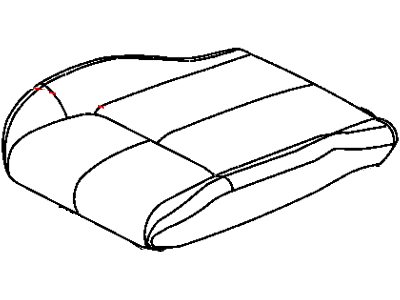 Mopar 5YE06DX9AB Front Seat Cushion Cover