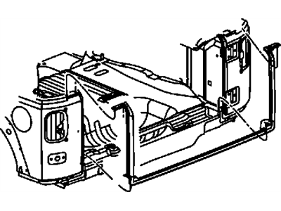 Mopar 55395661AE WEATHERSTRIP-Swing Gate To Body