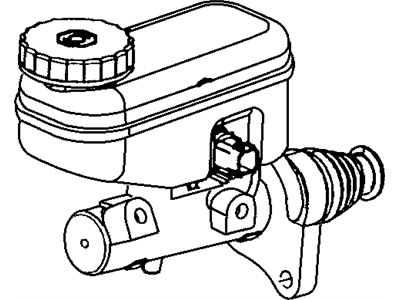 2002 Chrysler Sebring Brake Fluid Level Sensor - 5019403AA