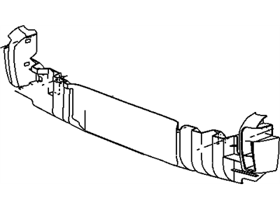 Mopar 55360679AA Support-Rear FASCIA