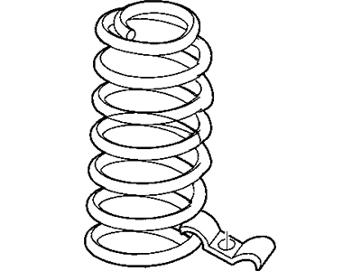 1984 Jeep Wagoneer Coil Springs - 52001114