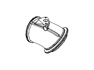 Mopar 68210654AA Adapter-Exhaust Outlet