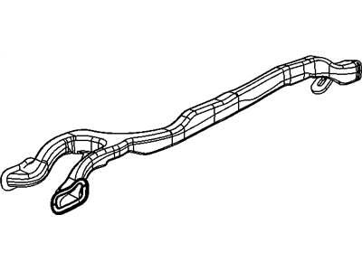 Mopar 55037827AD Duct-Floor