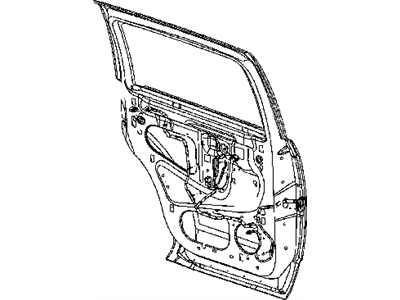 Mopar 56049262AG Wiring-Rear Door