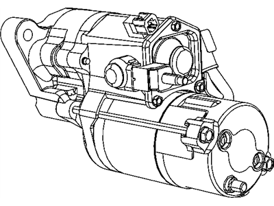 Dodge Challenger Starter Motor - 5035102AA