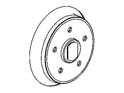 2006 Dodge Ram 1500 Brake Disc - 5290345AB