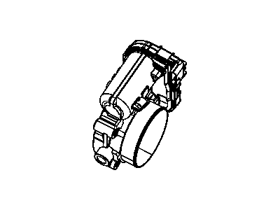 Mopar 5184349AC Part Throttle Body