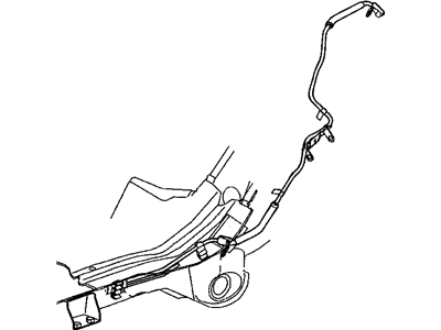 Mopar 52100043AE Tube-Fuel Line