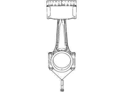 Mopar 6509243AA Screw-Connecting Rod