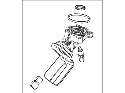 Mopar 53022350AA Adapter-Oil Filter