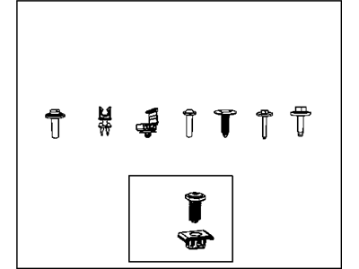 Mopar 68058832AC Fasteners-Front End Module