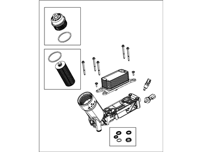 Mopar 5184294AE Adapter-Engine Oil Filter